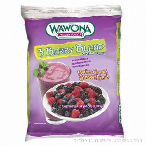 Food Pouch with zipper, stand up and side gusset, various printing and shapes, cheap price